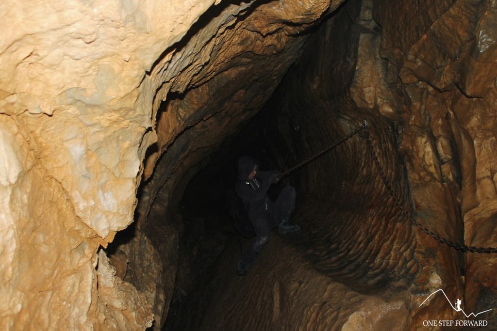 Trawers w Jaskini Mylnej
