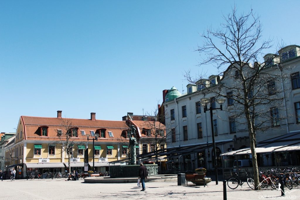 Plac Larmtorget w Kalmar