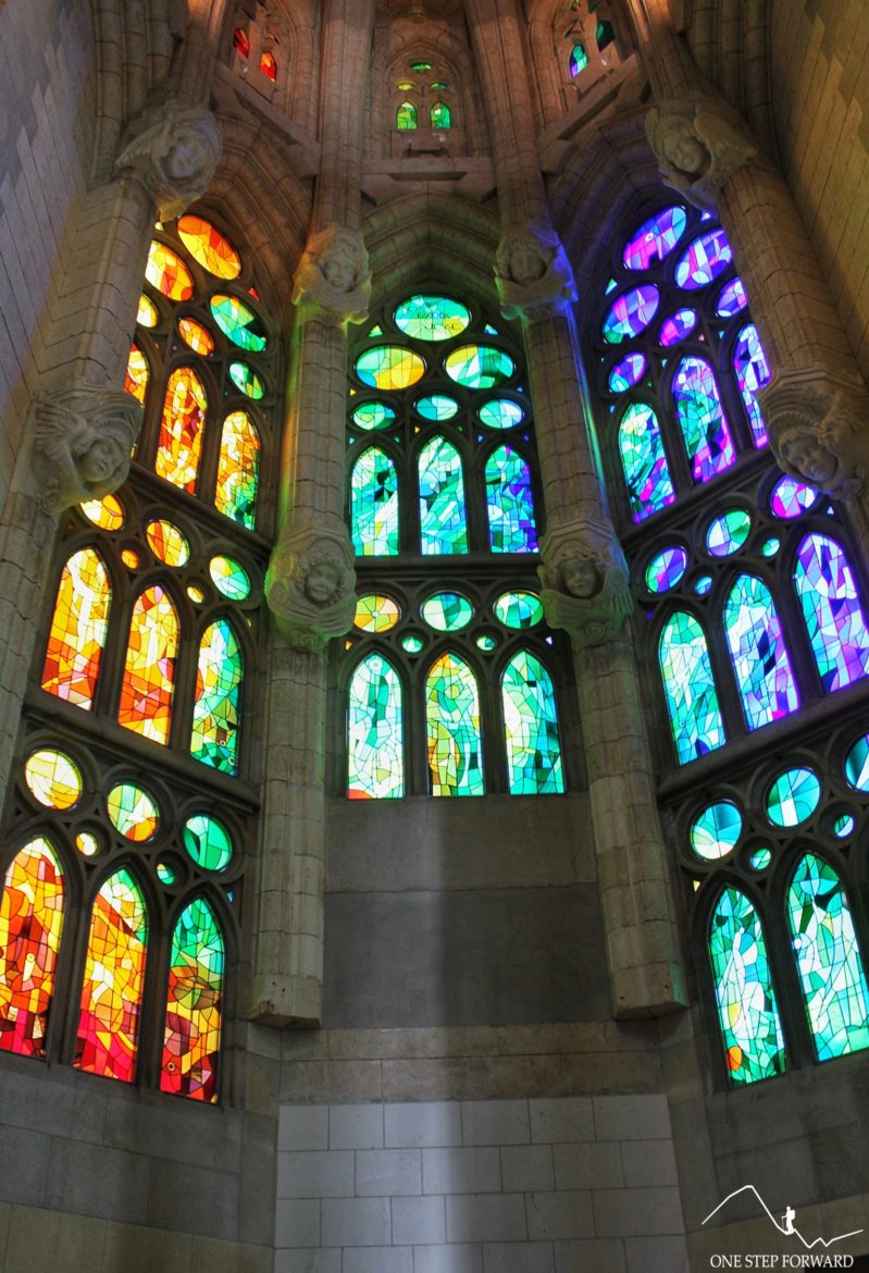 Witraże - Sagrada Familia, Barcelona