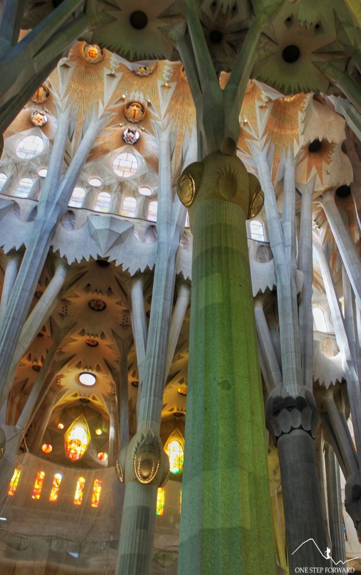 Sagrada Familia - motywy roślinne