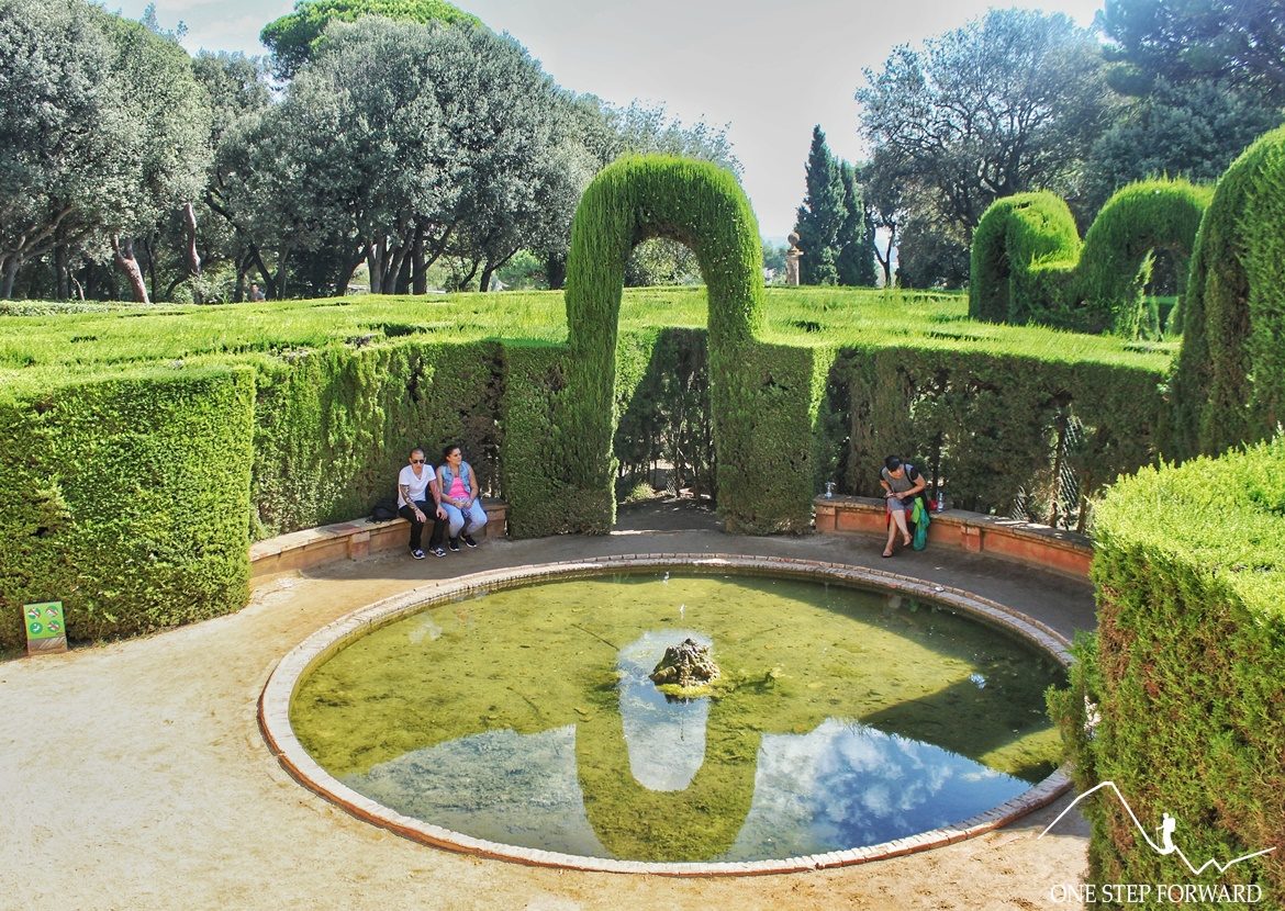Parc del Laberint d’Horta - ławeczki