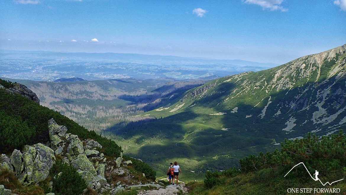 Dolina Gąsienicowa - podejście na Przełęcz Karb