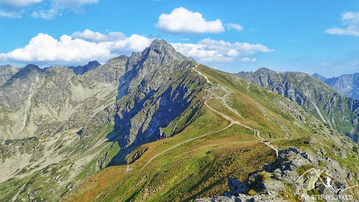 Panorama z Beskidu w Tatrach Zachodnich