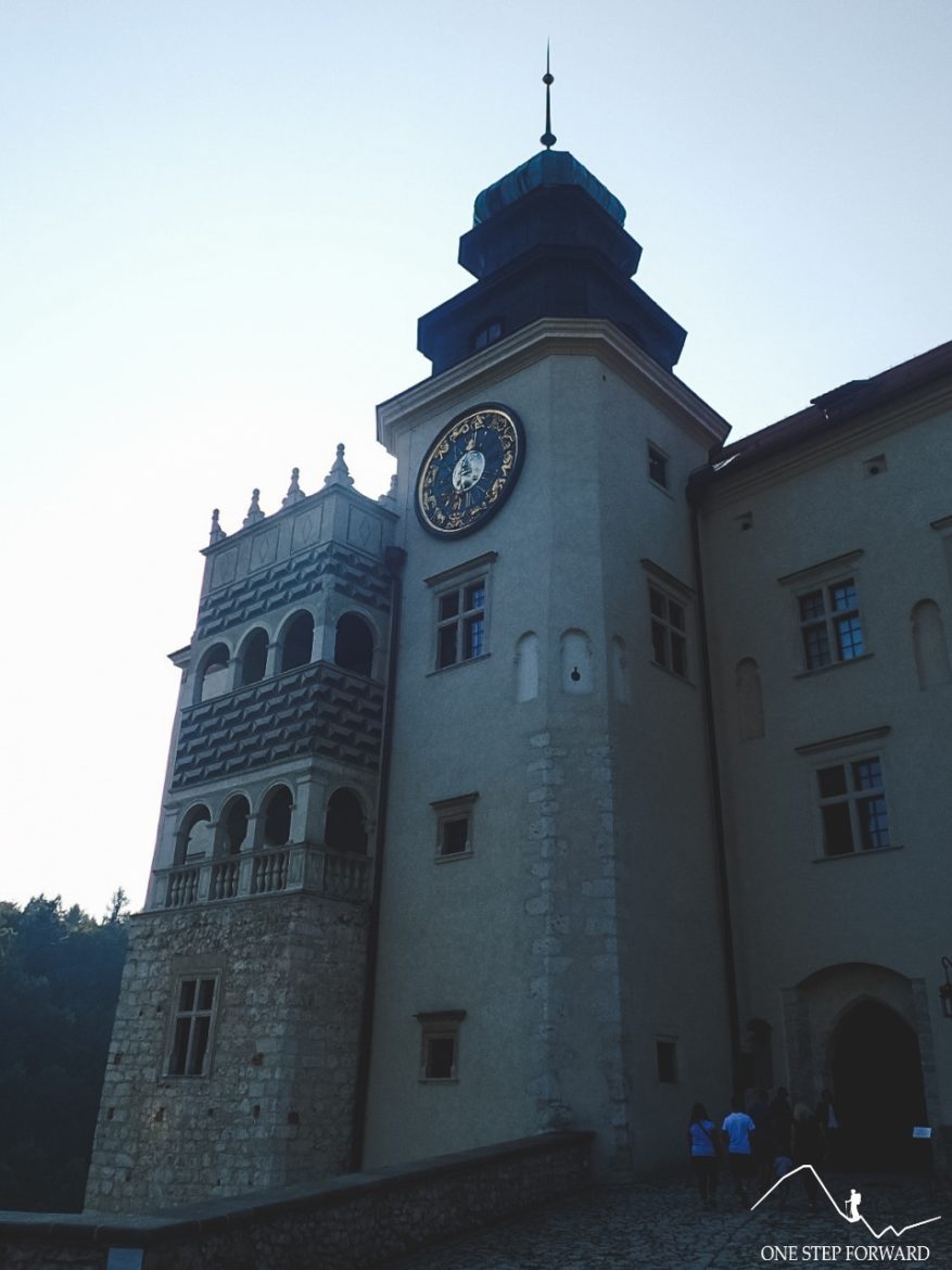 Zegar zamkowy - zamek w Pieskowej Skale