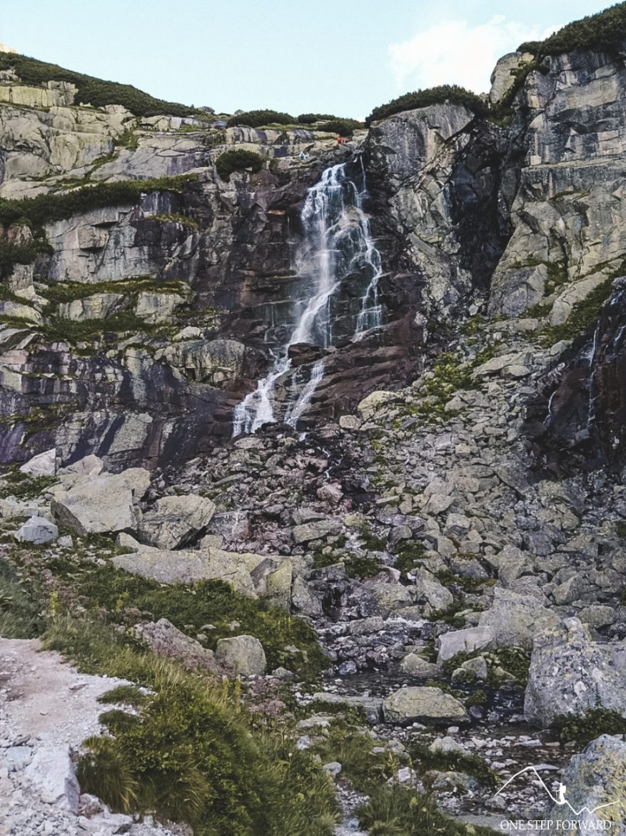 Wodospad Skok w Tatrach Słowackich