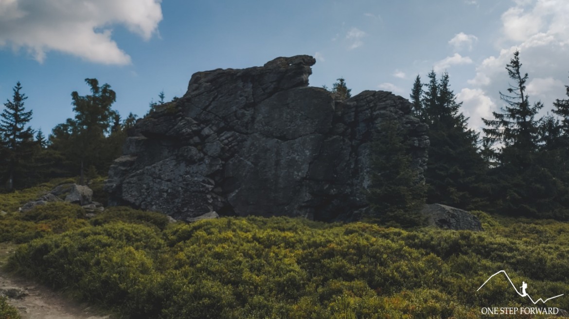 Formacje skalne - Zwalisko Izerskie