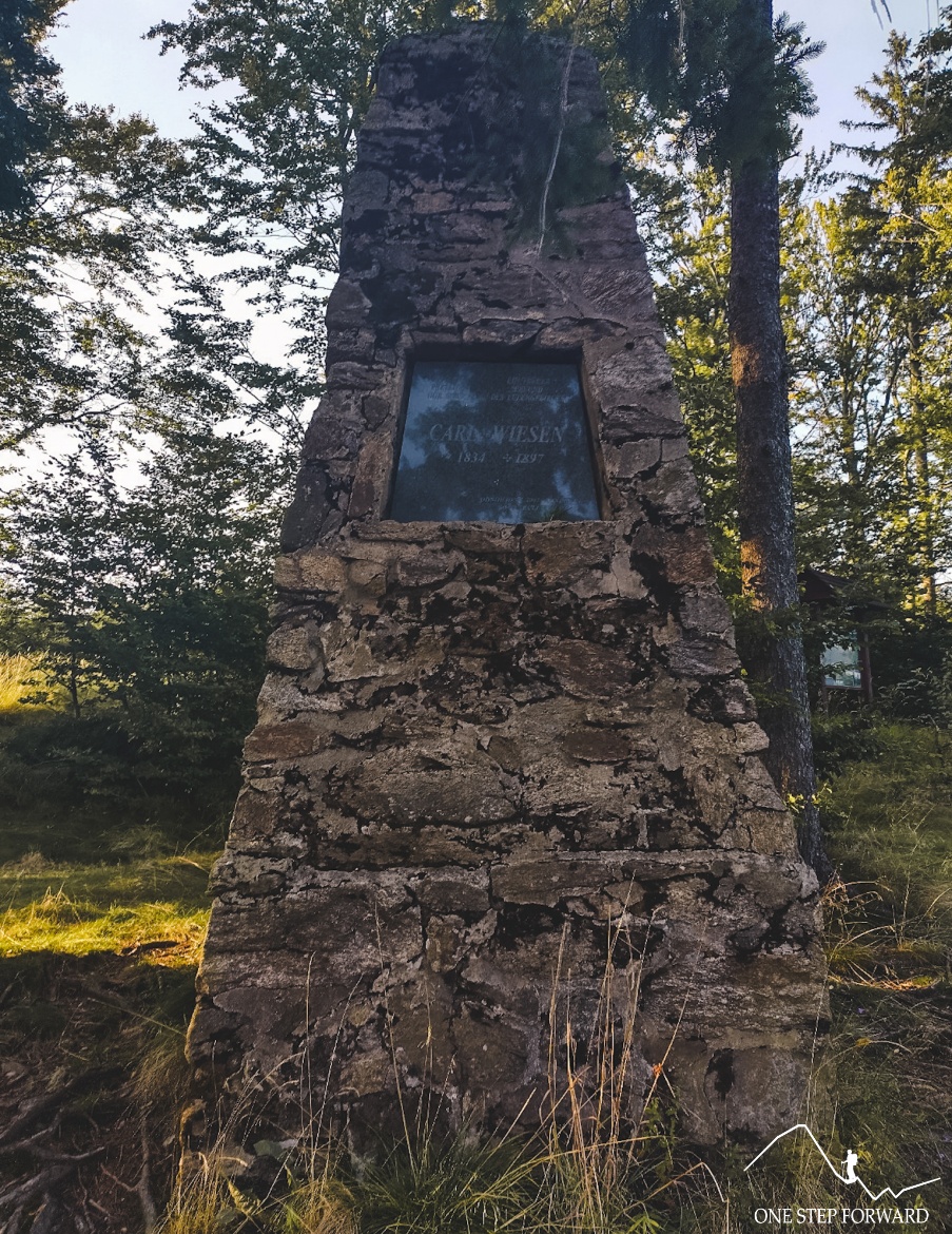 Pomnik Carla Wiesena, Góry Sowie