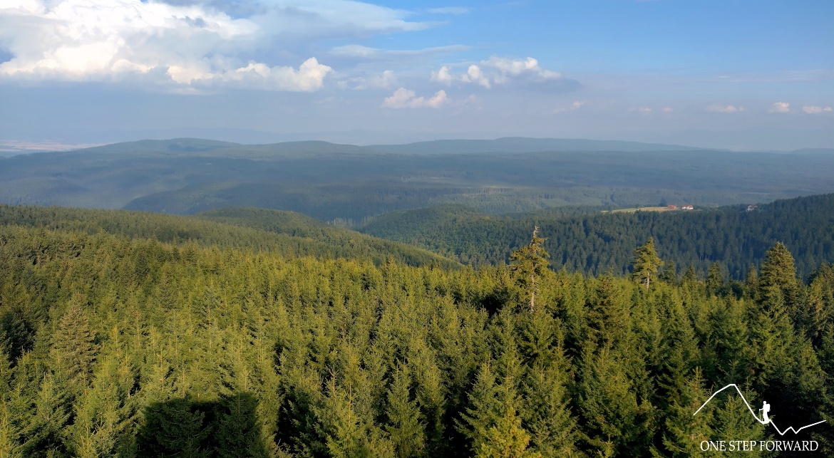 Wieża widokowa na Orlicy, Góry Orlickie, Korona Gór Polski